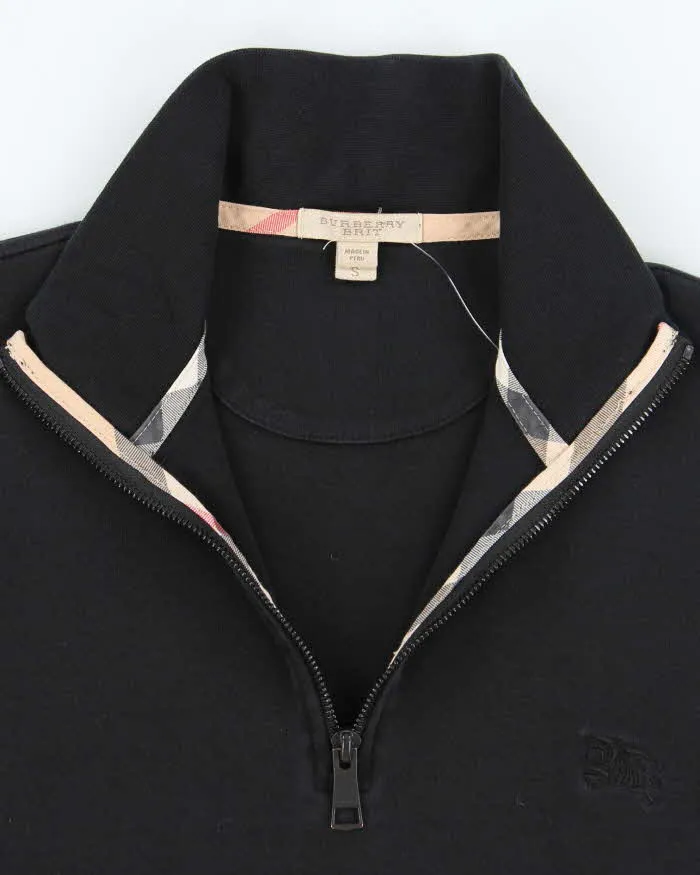 Vintage 2000's Burberry Brit Blackout Quarter Zip Fleece - S sold by Rokit product image thumbnail 5