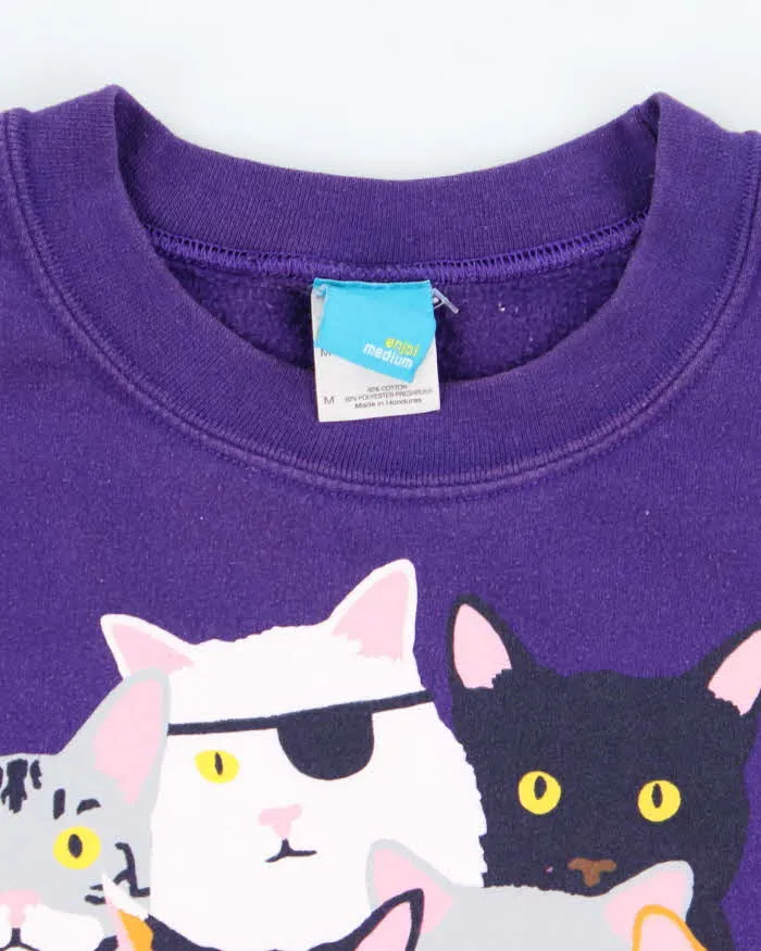 Vintage Y2K Enjoi Big Cats Logo Sweatshirt - M sold by Rokit product image thumbnail 5