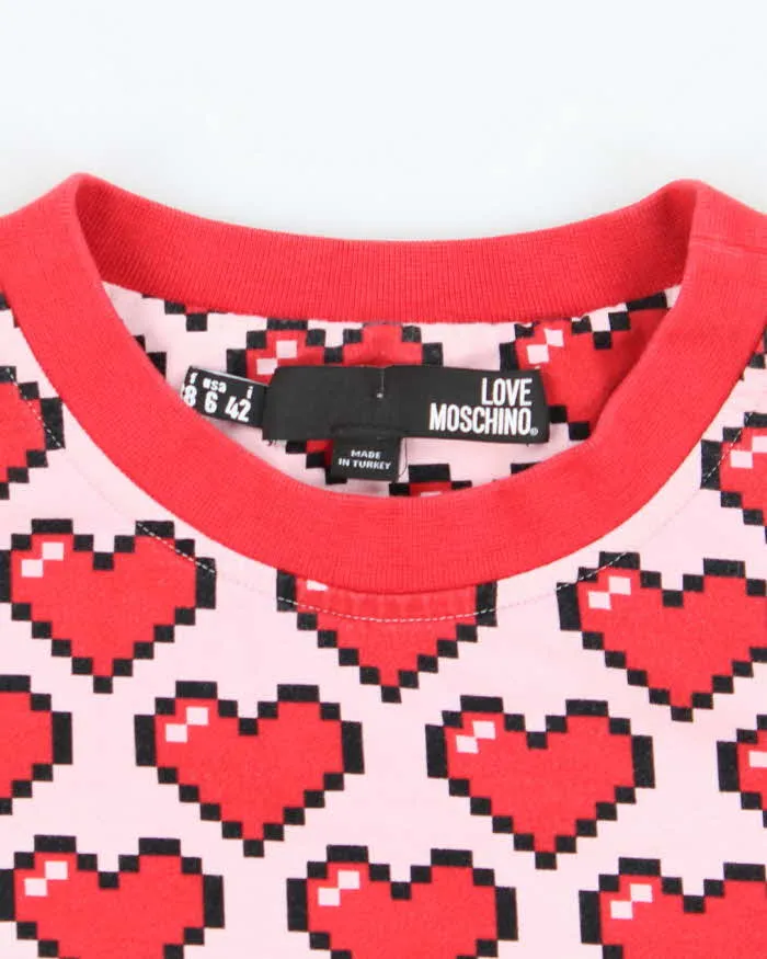 Vintage 00s Love Moschino All Over Print Sweatshirt - M sold by Rokit product image thumbnail 5