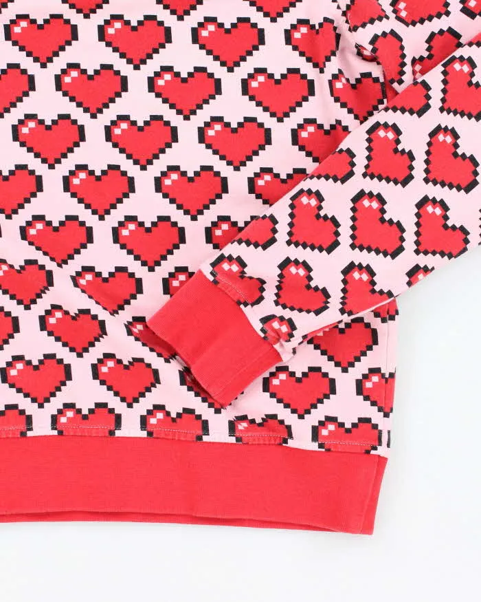 Vintage 00s Love Moschino All Over Print Sweatshirt - M sold by Rokit product image thumbnail 4