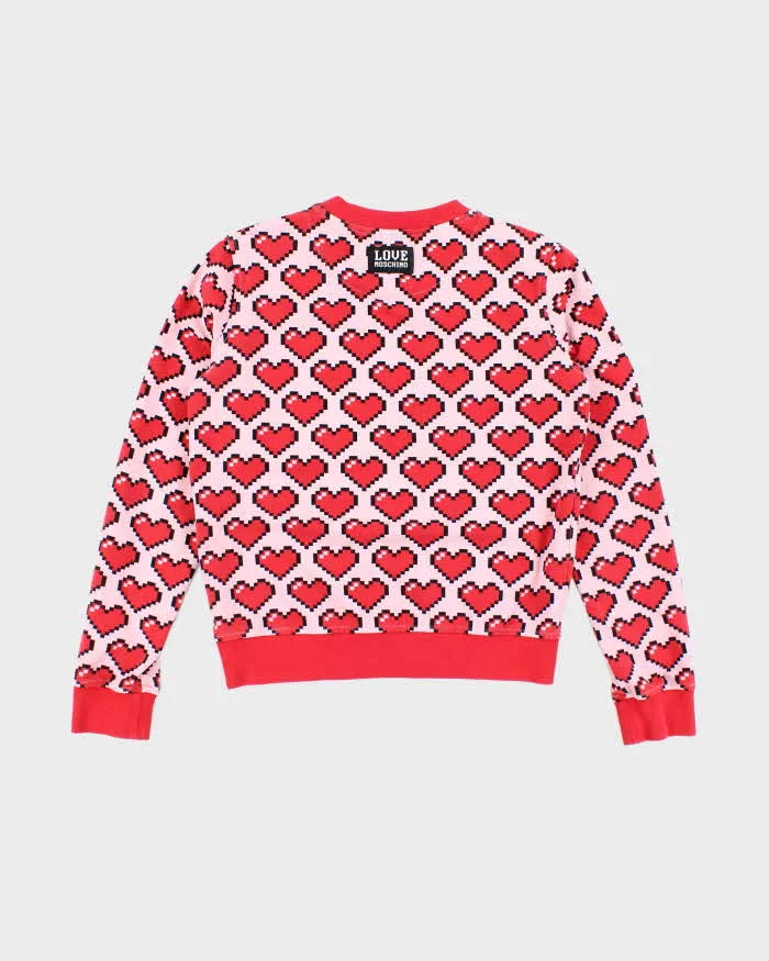 Vintage 00s Love Moschino All Over Print Sweatshirt - M sold by Rokit product image thumbnail 2