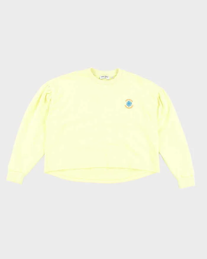 Vintage Opening Ceremony Yellow Sweatshirt - S sold by Rokit