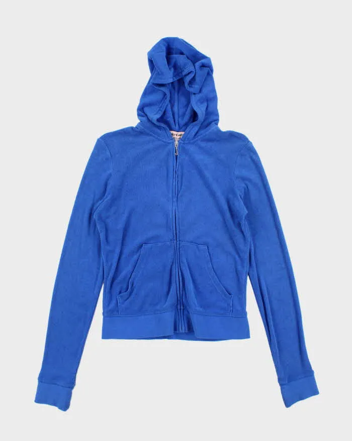 Vintage Y2k 00s Juicy Couture Towelling Zip-Up Hoodie - M sold by Rokit