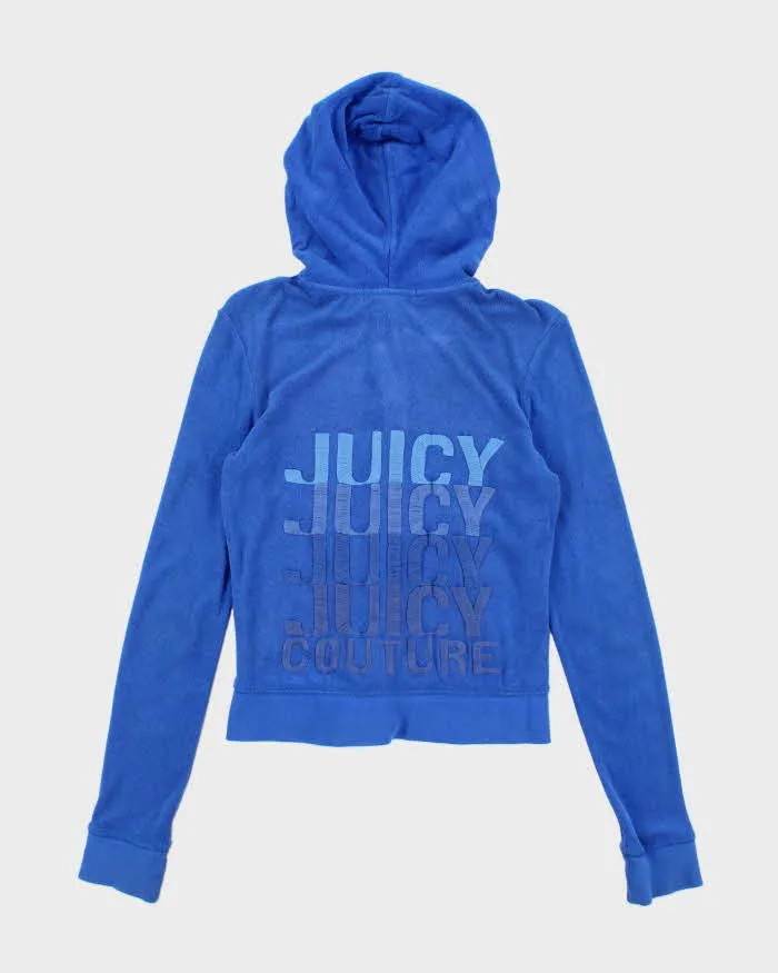 Vintage Y2k 00s Juicy Couture Towelling Zip-Up Hoodie - M sold by Rokit product image thumbnail 2