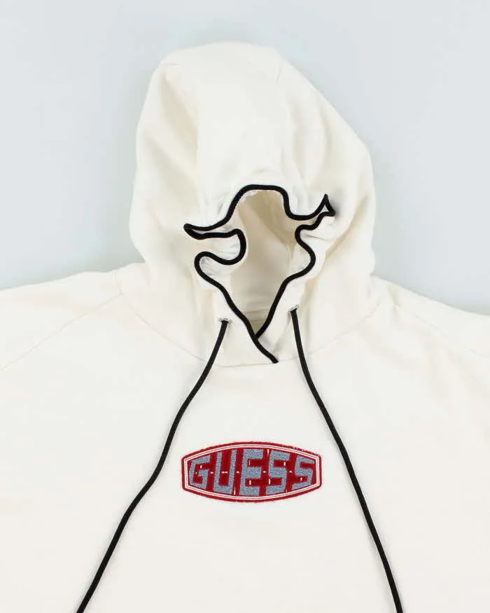 Vintage Y2K Guess Jeans Patch Logo Hoodie - M sold by Rokit product image thumbnail 3
