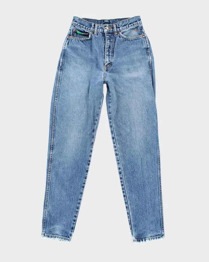 Vintage Y2K Women's Puma Medium Wash Straight Leg Jeans - W24 L28 sold by Rokit