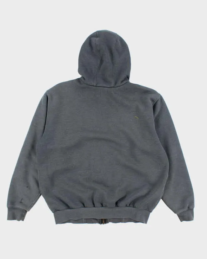 Vintage 2000's Carhartt Heavyweight Lined Zip Up Hoodie - L sold by Rokit product image thumbnail 2