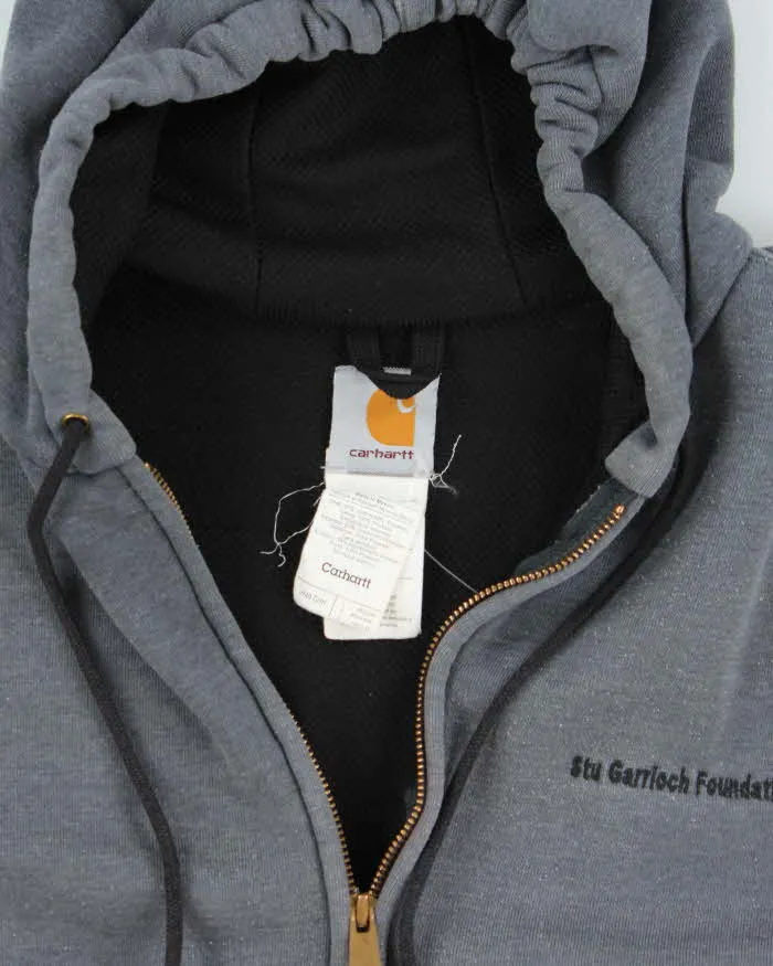 Vintage 2000's Carhartt Heavyweight Lined Zip Up Hoodie - L sold by Rokit product image thumbnail 5