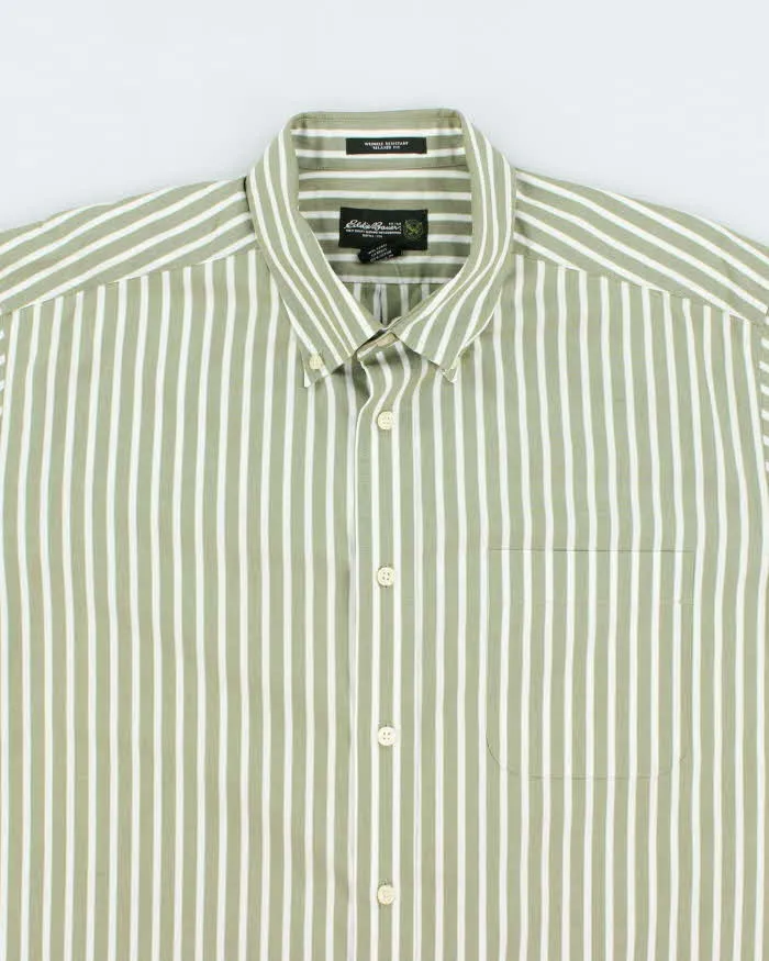 Vintage Eddie Bauer Striped Button Up Shirt - L sold by Rokit product image thumbnail 3