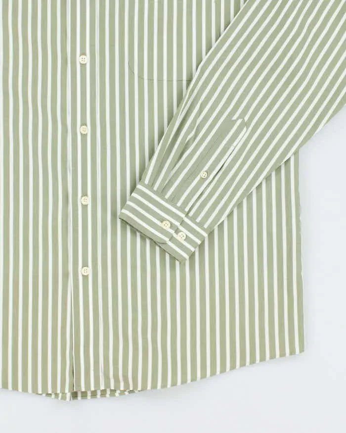 Vintage Eddie Bauer Striped Button Up Shirt - L sold by Rokit product image thumbnail 4