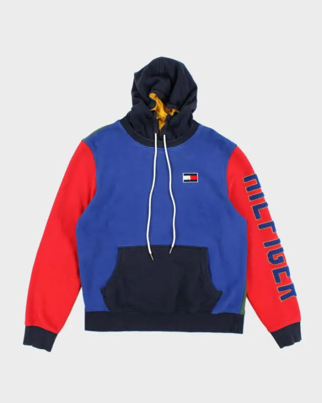 Vintage 2000's Tommy Hilfiger Spell Out Hoodie - L sold by Rokit