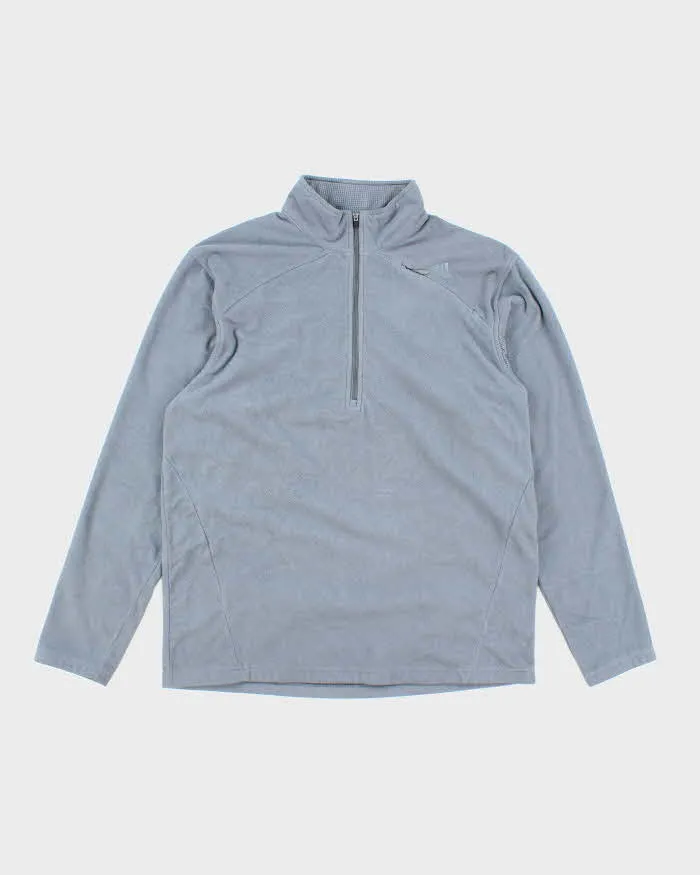 Vintage Adidas Clima 365 Grey Fleece - L sold by Rokit