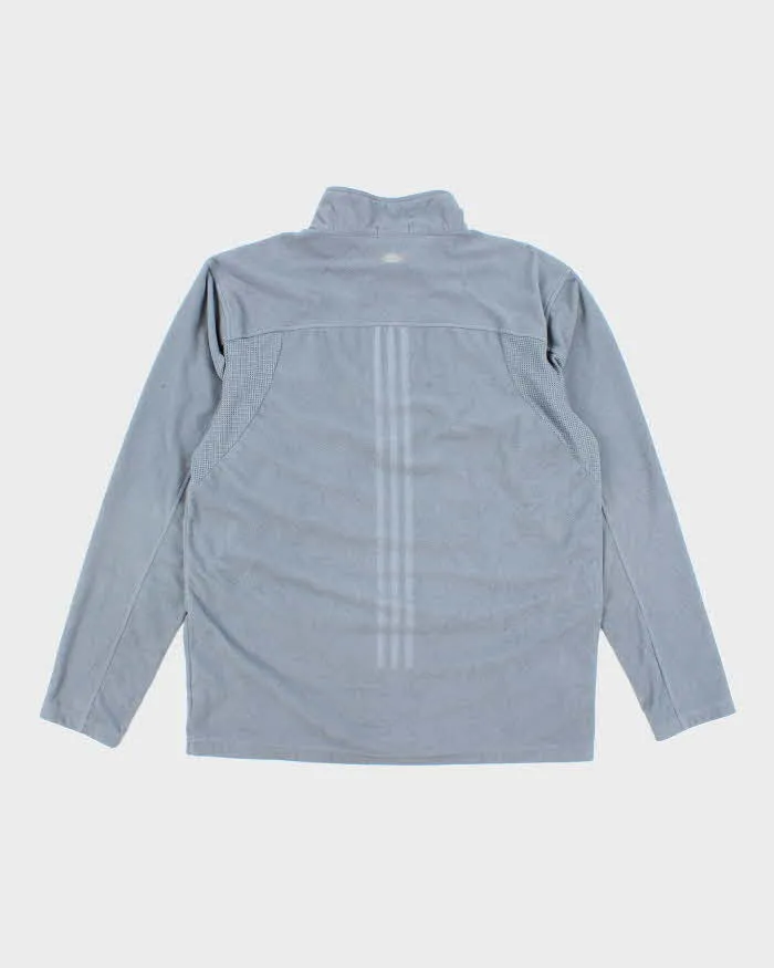 Vintage Adidas Clima 365 Grey Fleece - L sold by Rokit product image thumbnail 2