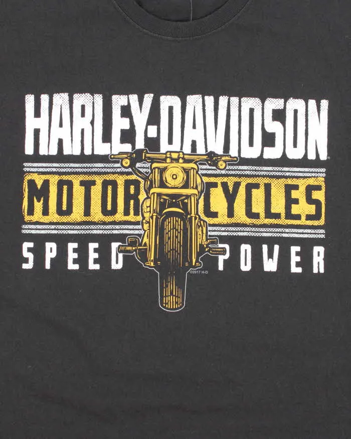 Vintage Y2K Harley Davidson Biker Graphic Sleeveless T-Shirt - XXXL sold by Rokit product image thumbnail 3