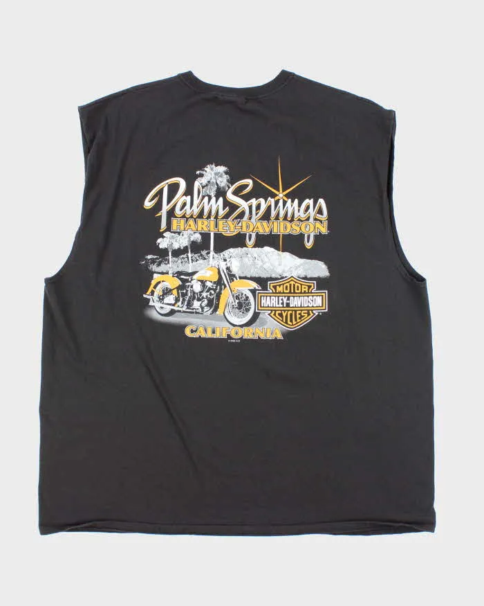Vintage Y2K Harley Davidson Biker Graphic Sleeveless T-Shirt - XXXL sold by Rokit product image thumbnail 2