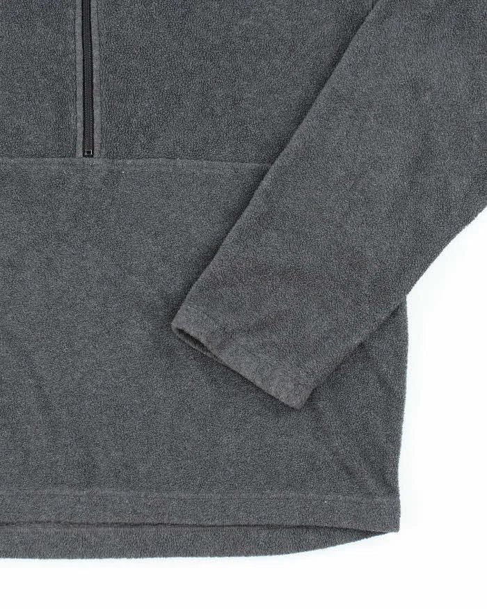 Vintage Columbia Grey Quarter-Zip Fleece - XL sold by Rokit product image thumbnail 4