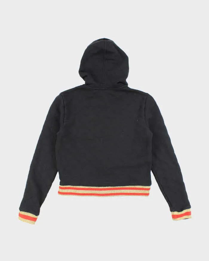 Vintage Y2K Women's True Religion Spell Out Zip Up Hoodie - XS sold by Rokit product image thumbnail 2