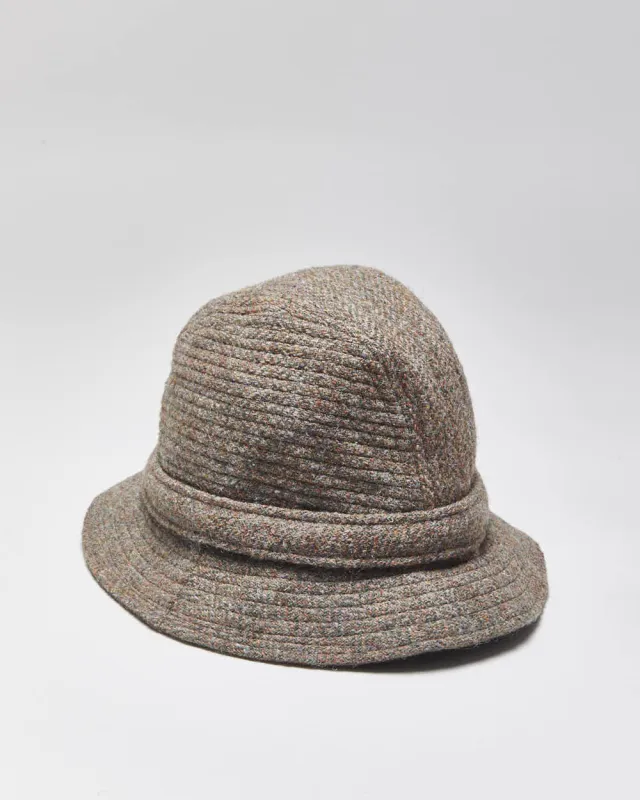 Vintage 90's Harris Tweed 100% Wool Bucket Hat - OS sold by Rokit