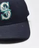 Vintage New Era Seattle Mariners Embroidered Fitted Cap - 7 sold by Rokit