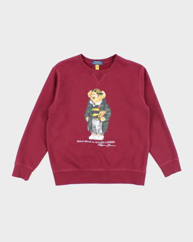 Vintage Polo Ralph Lauren Teddy Bear Sweatshirt - L sold by Rokit