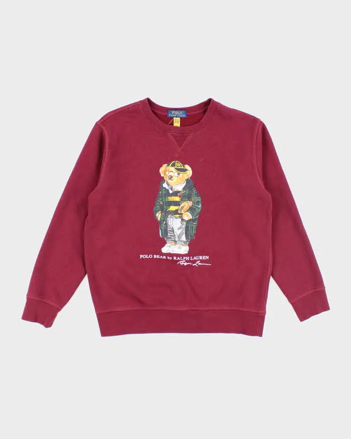 Vintage Polo Ralph Lauren Teddy Bear Sweatshirt - L sold by Rokit