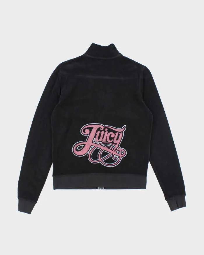 Vintage Y2k 00s Juicy Couture Towelling Zip-Up Jumper - L sold by Rokit product image thumbnail 2