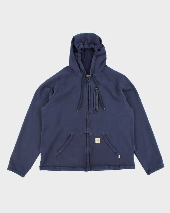 Vintage Carhartt FR Oversized Zip-Up Hoodie - L sold by Rokit