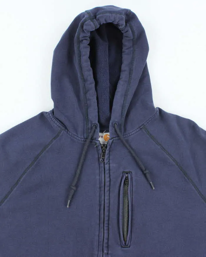 Vintage Carhartt FR Oversized Zip-Up Hoodie - L sold by Rokit product image thumbnail 3