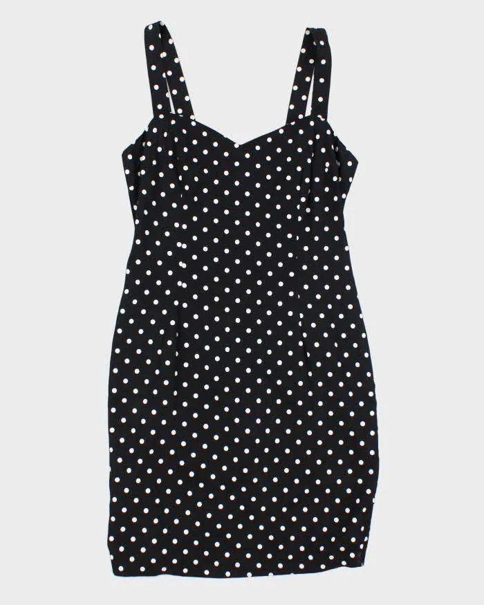 Vintage Y2k 00s Paris Blues Polka Dot Dress - M sold by Rokit