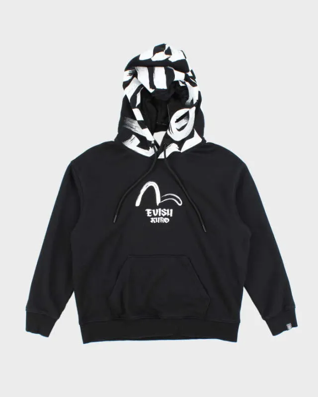 Vintage 2000's Evisu Kuro Centre Logo Hoodie - XL sold by Rokit