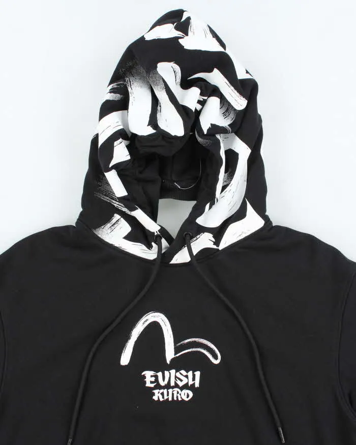 Vintage 2000's Evisu Kuro Centre Logo Hoodie - XL sold by Rokit product image thumbnail 3