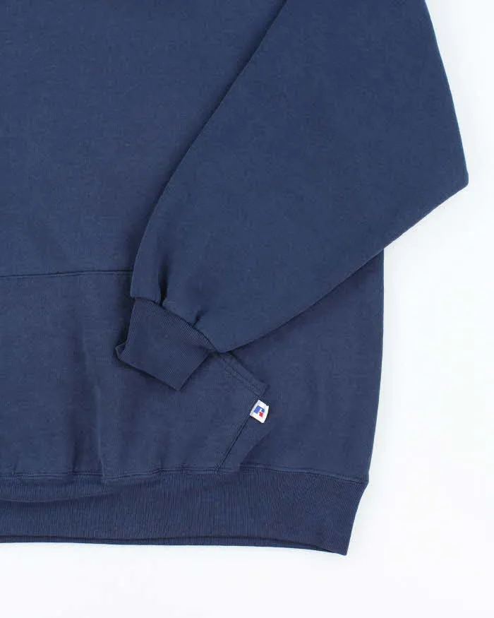 Vintage Russell Athletic Heavyweight Blank Hoodie - XL sold by Rokit product image thumbnail 4