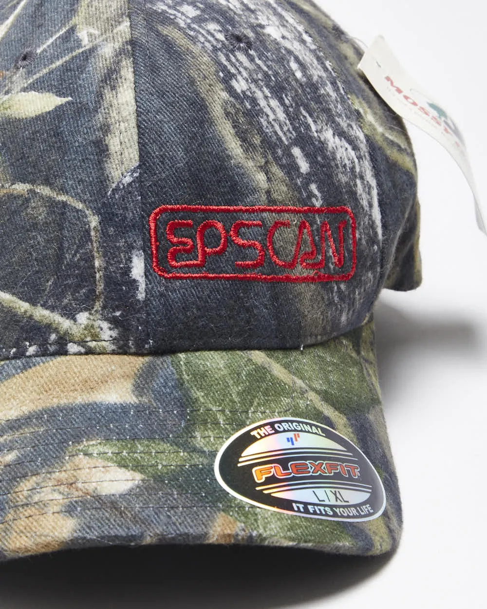 Vintage 2000's Embroidered Real Tree Camouflage Flexifit Cap - OS sold by Rokit product image thumbnail 4