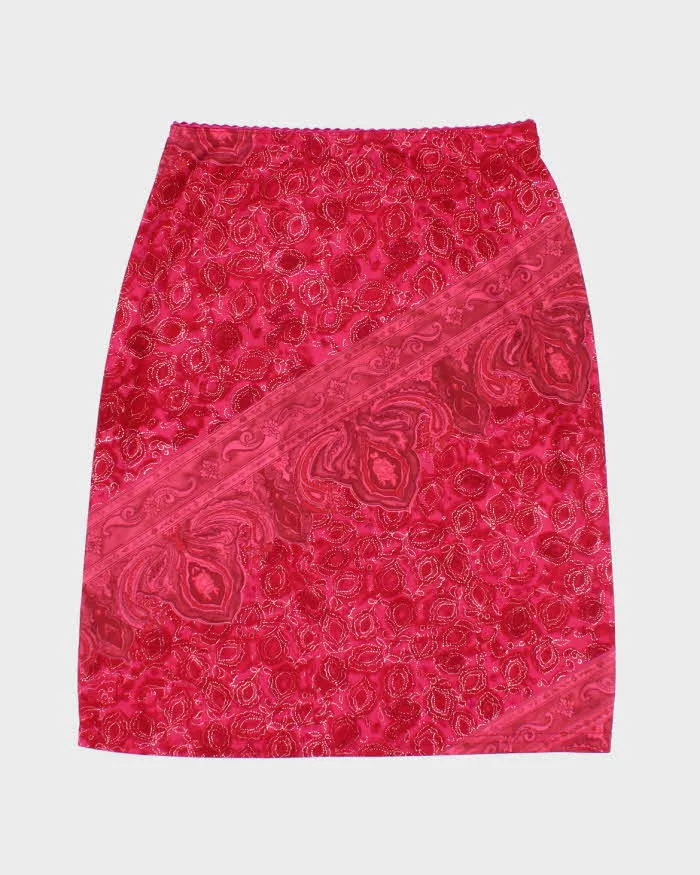 Vintage 90s Jacob Pink Skirt - XS sold by Rokit