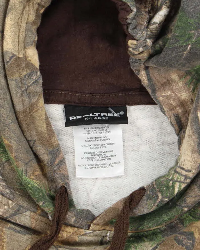 Vintage Y2K Real Tree Camouflage Hoodie - XL sold by Rokit product image thumbnail 5