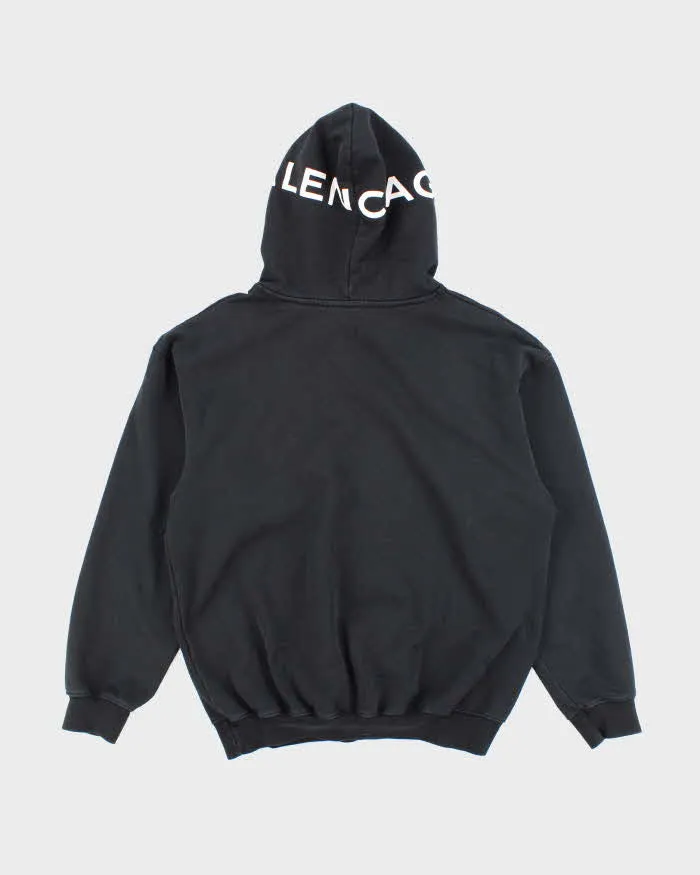 Balenciaga Heavyweight Oversized Hood Spell Out Hoodie - S sold by Rokit product image thumbnail 2