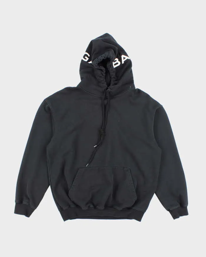 Balenciaga Heavyweight Oversized Hood Spell Out Hoodie - S sold by Rokit