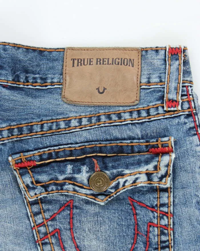 Vintage 2000's True Religion Medium Wash Jeans - W34 L33 sold by Rokit product image thumbnail 5
