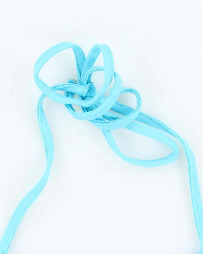 Vintage 90s Blue Stripe Bikini Top - XS sold by Rokit product image thumbnail 5