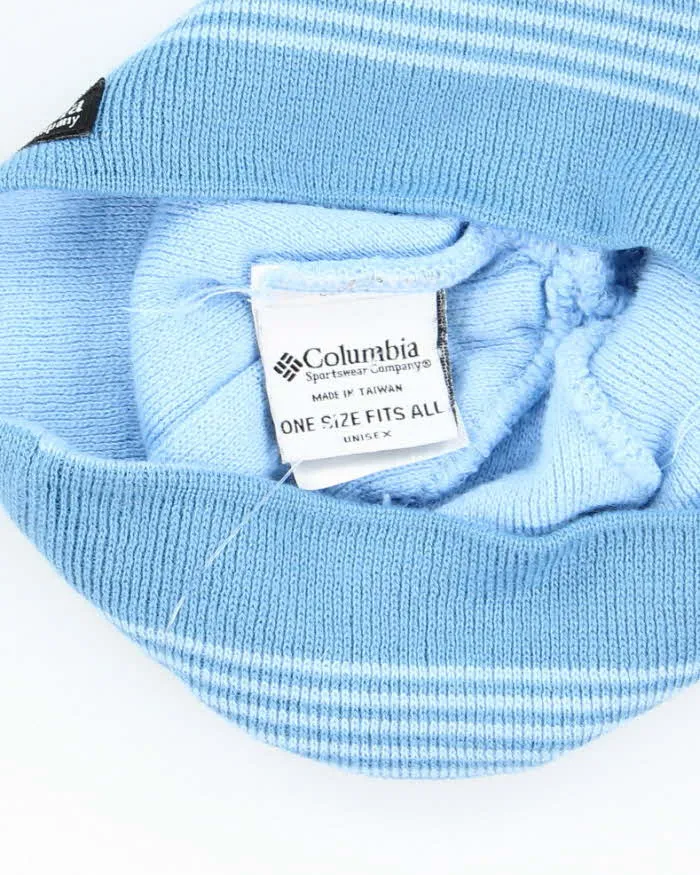 Vintage Y2K Women's Columbia Striped Toque Beanie - OS sold by Rokit product image thumbnail 4