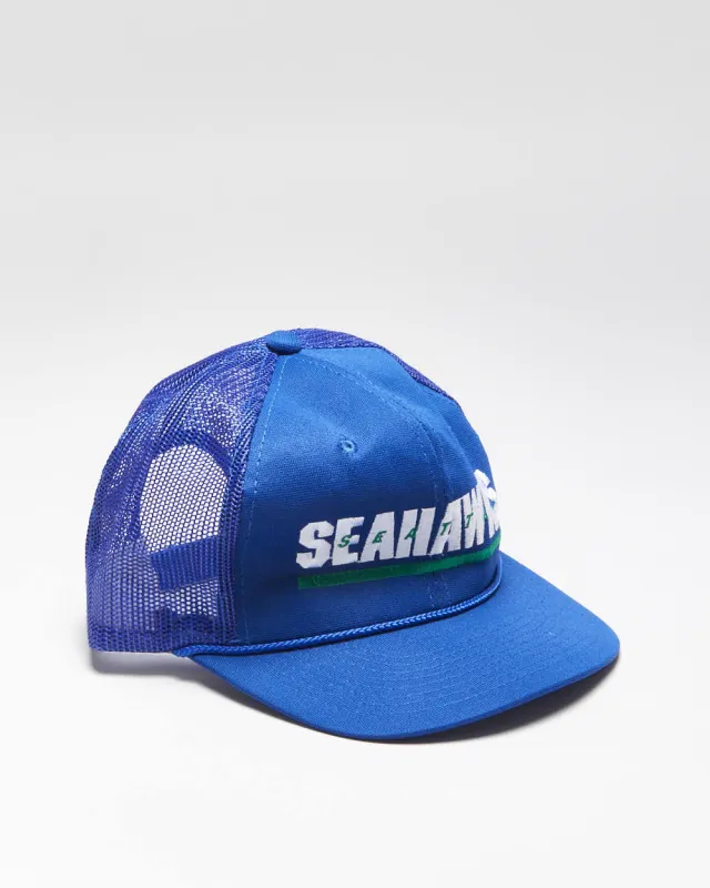 Vintage 90's Seattle Seahawks NFL Trucker Cap - OS sold by Rokit