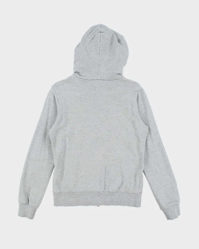Vintage 00s Y-3 Yohji Yamamoto x Adidas Grey Zip-Up Hoodie - M sold by Rokit product image thumbnail 2