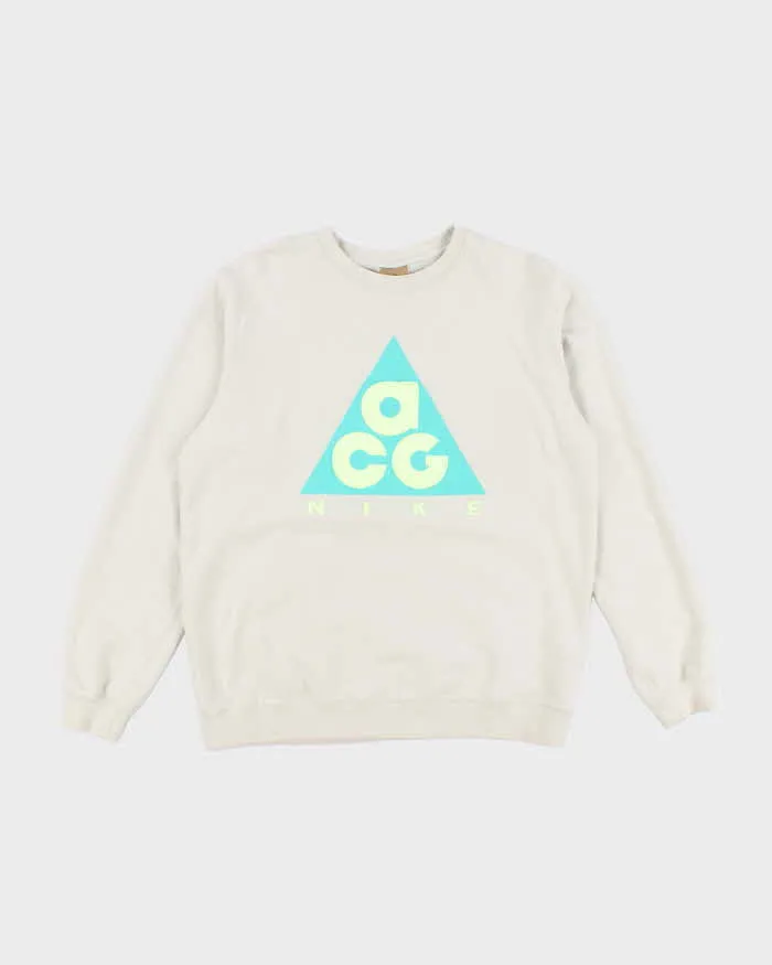 Vintage 2000's Nike ACG Spell Out Graphic Sweatshirt - L sold by Rokit
