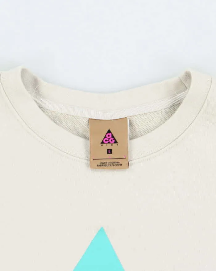 Vintage 2000's Nike ACG Spell Out Graphic Sweatshirt - L sold by Rokit product image thumbnail 5