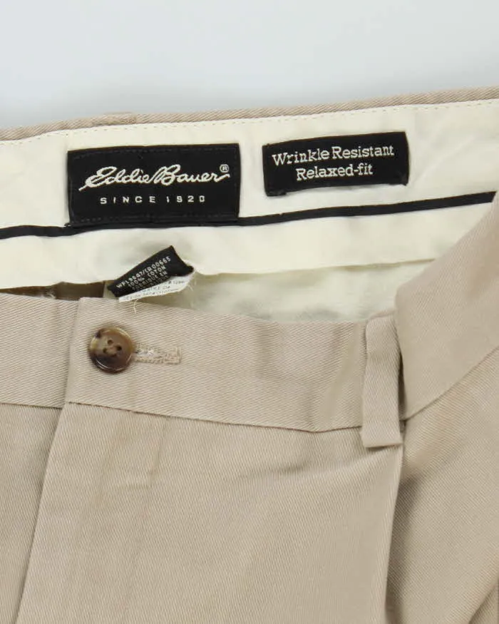 Vintage 2000's Eddie Bauer Relaxed Fit Chino Trousers - W34 L31 sold by Rokit product image thumbnail 5