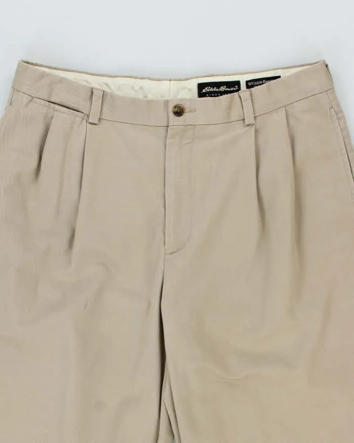 Vintage 2000's Eddie Bauer Relaxed Fit Chino Trousers - W34 L31 sold by Rokit product image thumbnail 3