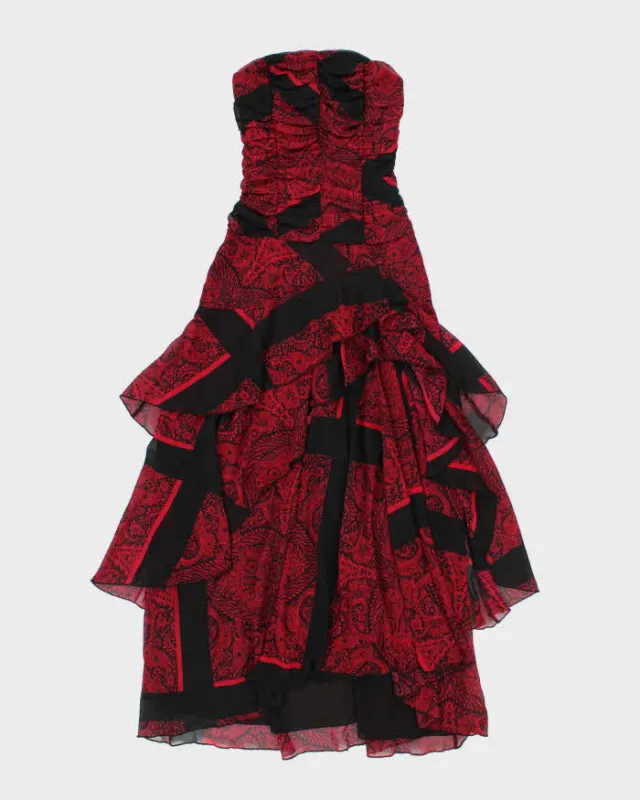 Vintage Y2k 00s Le Chateau Flowy Dress - XXS sold by Rokit