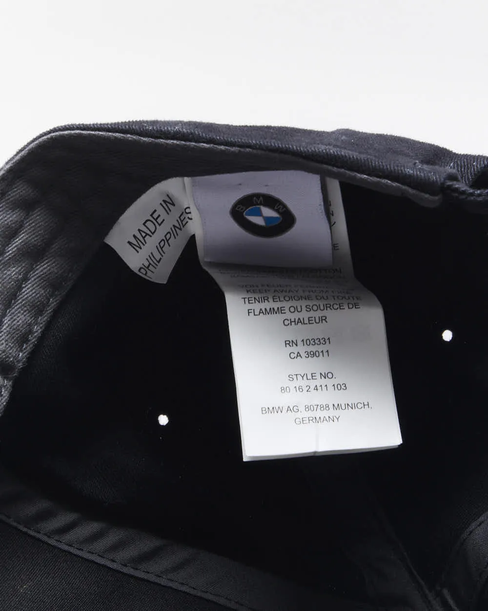 Vintage 2000's BMW Embroidered Strap Back Cap - OS sold by Rokit product image thumbnail 4