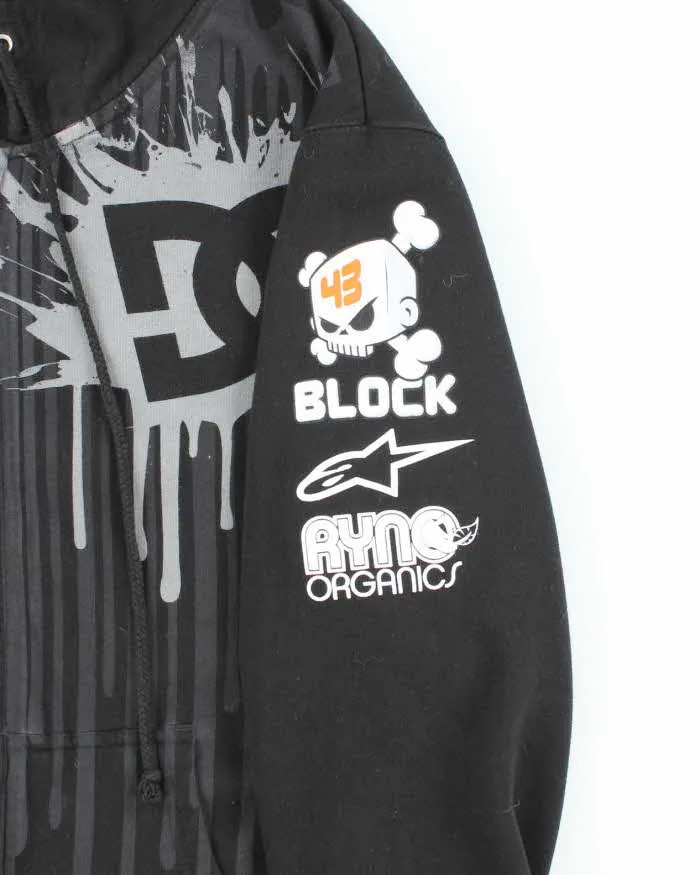 Vintage Y2K DC Shoe Co Graphic Print Zip Up Hoodie - L sold by Rokit product image thumbnail 4