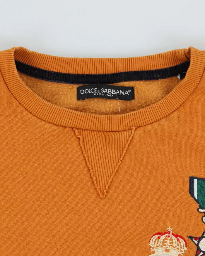 Vintage 2000's Dolce & Gabbana Medals Embroidered Sweatshirt - XL sold by Rokit product image thumbnail 5